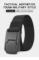 Cinturón de Nylon Rey para Hombres y Mujeres Cierre Rápido, Elástico Unisex, Marca BUNO - details 0
