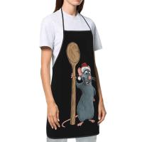 Unisex Ratatouille Remy con cuchara delantal adultos mujeres hombres Chef Tablier cocina para cocinar película animada pintura - details 102