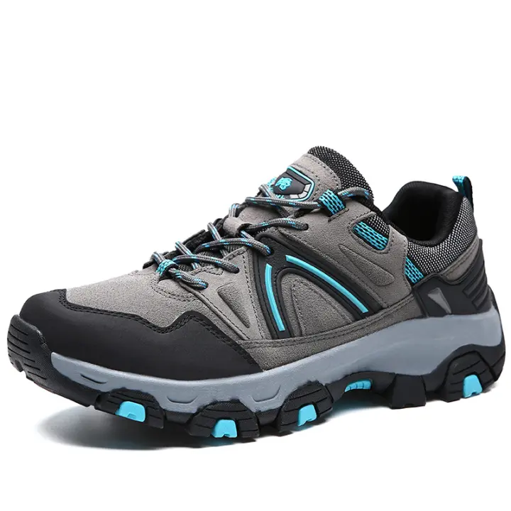 Zapatos de senderismo al aire libre para hombre, zapatillas deportivas de escalada para hombre, botas de montaña impermeables para caza táctica - 1