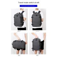 Mochila de viaje USB 40LExpandable, bolsas de transporte aprobadas por vuelo para aviones, mochila duradera resistente al agua de 17 pulgadas para hombres - details 6