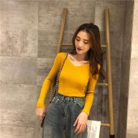 suéter de punto de manga larga para mujer, Jersey informal OL, otoño e invierno, 2025 - details 34