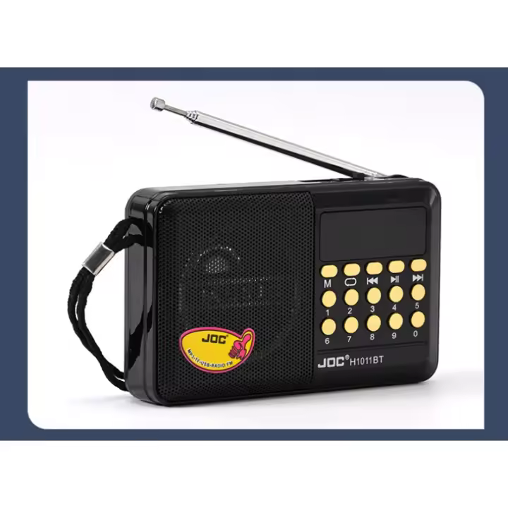 Tarjeta multifuncional de radio, reproductor portátil de banda completa en todos los canales, altavoz Bluetooth - 1