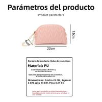 Hilo de bordado de indentación pequeña bolsa de cosméticos nueva bolsa de almacenamiento de cosméticos de lavado portátil para mujer - details 0