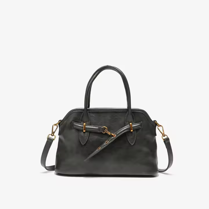 Bolso retro de lujo, de gran capacidad, versátil, de hombro, a la moda, sencillo, informal, bolso de mensajero. - 1