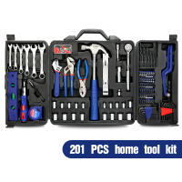 Juego de Herramientas WORKPRO 201PC para Hogar Instrumentos a Mano Juego de Enchufes Ratchet Alicates Tijeras Destornilladores - details 0