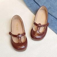 Nuevos Zapatos De Cuero Para Niños Otoño Primavera Color Sólido Zapatos Para Niños Hombres Y Mujeres Todoterreno Transpirable Talla 1-6 Años - details 2