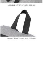 Mochila de negocios para hombre, accesorio sencillo de carga USB, ligera, para viaje, 1 paquete de 15,6 pulgadas - details 46
