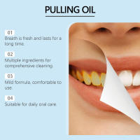 El coco oral refresca el aliento, limpia los olores, las manchas, la suciedad y embellece los dientes con aceite de enjuague bucal. - details 5
