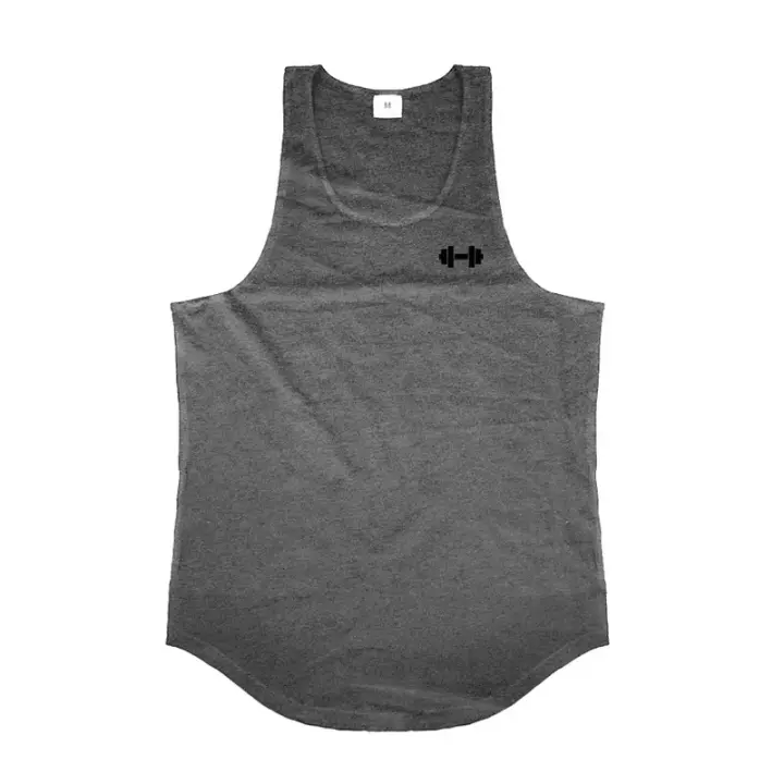 Camiseta sin mangas de entrenamiento para hombre, prenda de vestir, transpirable, fina, informal, de verano - 1