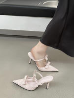 Suave punta cabeza arco stiletto tacones altos nueva bolsa cabeza media zapatillas muller zapatos zapatos de mujer - details 29