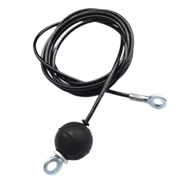 Cable de repuesto ajustable para máquina de Fitness, cuerda de alambre de acero para gimnasio de alta resistencia, bricolaje, 1,4/1,8/2/2, 5M, Cable de polea de rodamiento de carga alta - 1