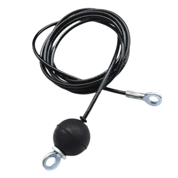 Cable de repuesto ajustable para máquina de Fitness, cuerda de alambre de acero para gimnasio de alta resistencia, bricolaje, 1,4/1,8/2/2, 5M, Cable de polea de rodamiento de carga alta - 1