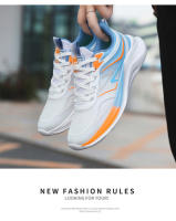 Nueva tendencia de moda, zapatos para correr versátiles, zapatos pegajosos y geniales, zapatos deportivos iguales para hombres y mujeres, zapatos casuales transpirables de malla de seda de hielo. - details 2