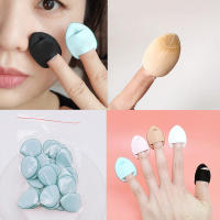 Mini maquillaje profesional, 3/10 Uds. Para base y corrector, herramienta de belleza, juego de esponjas cosméticas de mano - details 1