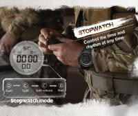 NORTH EDGE TANK reloj de hombre hora mundial 50 metros resistente al agua - details 5