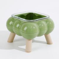 Cuenco antideslizante para comida y agua para gatos, cuenco desmontable antivómitos para mascotas con soporte, estación de alimentación para perros antivuelco - details 6
