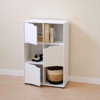 Estantería de Madera, Librería con Puerta y Compartimentos Abiertos, Mueble almacenaje, Organizador,en Color Natural de 119x29x59 cm para Estudio,Dormitorio,Salón, Oficina y Biblioteca - details 65