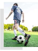 Zapatos de fútbol juveniles de caña alta con clavos largos antideslizantes para deportes de entrenamiento en oferta - details 8