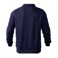 24 polos informales sueltos de manga larga con cuellos y cremalleras, adecuados para la moda masculina transfronteriza en otoño - details 13