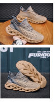 Zapatillas de correr transpirables de marca para hombre, zapatillas deportivas antideslizantes resistentes al desgaste para gimnasio, zapatillas de tenis absorbentes de golpes, zapatillas de deporte con cuchilla a la moda - details 12