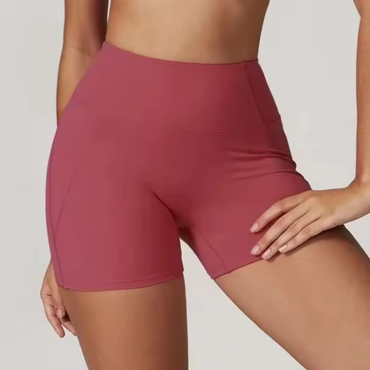 Conjunto de Yoga sin Costuras para Mujer Top de Entrenamiento, Shorts, Bra - 1