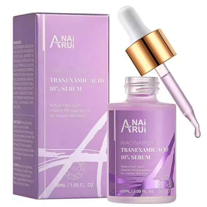 ANAI RUI 10% Suero de ácido tranexámico con niacinamida, ácido kójico, arbutina, ceramida, para tono de piel desigual 1.05 FL.Oz - 1
