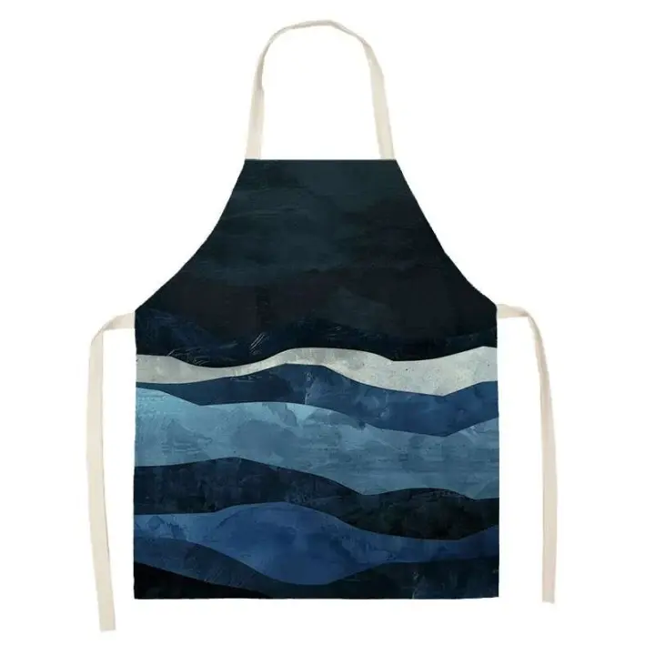 2025 nueva ilustración abstracta en color Morandi, cafetería de cocina con aceite para hombres y mujeres adultos 55 x 68 cm - 1