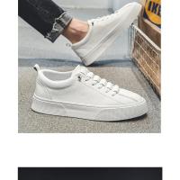 Zapatos Deportivos para Hombre Comodidad en Cuero Plano Moda Blanco Adecuado para Primavera y Otoño - details 10