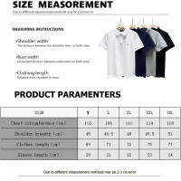 Nuevo estilo de verano con pequeño logo bordado en el pecho, camisa POLO para hombre de primera línea - details 9