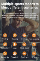 Relojes inteligentes hombre Fitness deporte Bluetooth llamada sano ritmo cardíaco inteligente dormir mujer reloj - details 7