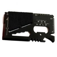 Tarjeta de Crédito Multifuncional EDC Cuchillo de Caza de Bolsillo para Deportes al Aire Libre - details 1
