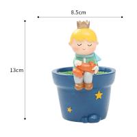 Maceta de resina para plantas suculentas, adorno de jardín de hadas, figuritas decorativas, Decoración de mesa para el hogar - details 18