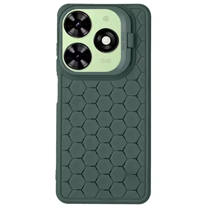 Para Infinix Hot 40i Kickstand Funda de TPU suave Funda de teléfono con disipación de calor - 1
