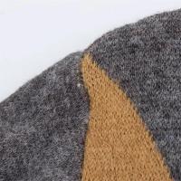2024 otoño nuevo invierno mujer Casual moda Slim Fit versátil melocotón corazón cuello a cuadros suéter de manga larga - details 6