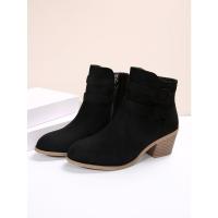 Otoño Invierno mujer moda tacones altos botines zapatos - details 6
