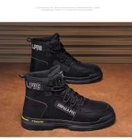 Botas Martin altas para hombre, zapatos de seguridad transpirables, impermeables, antideslizantes, para deportes de invierno, suela de goma, novedad de 2025 - details 3