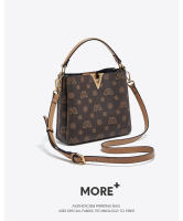 FOXER-Bolso cruzado de cuero sintético para mujer, bandolera con estampado de cubo - details 25