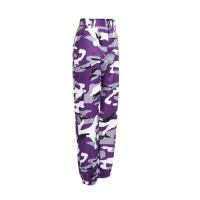 Pantalones de talle medio para mujer, cargo de camuflaje suelto para pantalones cómodos - details 14
