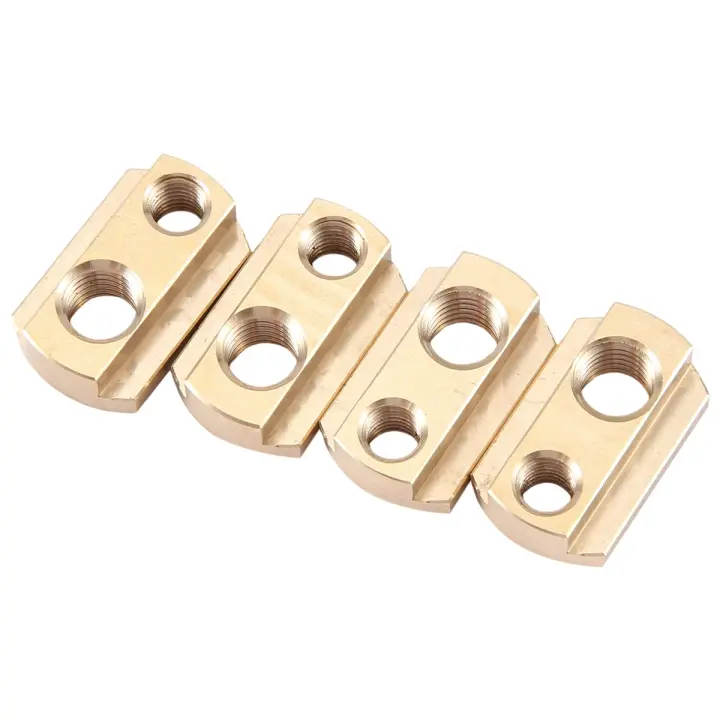 4 Nutcristales deslizantes T Tornillos de arroz máquina hydrofoil Montaje hydrofoil M6 y M8 para todo ferrovría - 1
