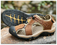 Zapatos de cuero de alta calidad para hombre, sandalias de talla grande, a la moda, novedad de verano, 40-48 - details 11