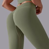 Pantalones de yoga sin costuras para mujer, ropa deportiva Fiess, leggings de cintura alta, pantalones de ejercicio para correr, 11 colores - details 20