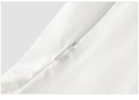 Vestido de Algodón Puro Semir Manga de Abanico Grande, Escote Ancho, Estilo Universitario para Mujeres Nueva Moda de Verano 2024 - details 13