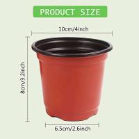 Macetas flexibles para vivero de jardín, maceta de plástico suave engrosada para plantas de interior - details 2