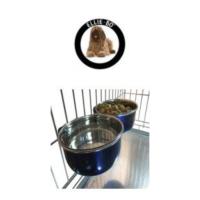 Jaula plegable lujosa Ellie-Bo de 76 cm para cachorros de perro en color negro con bandeja metálica resistente a mordidas, acolchado y frontal inclinado para coche - details 9