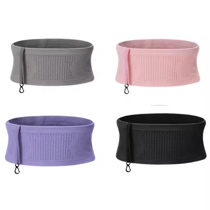 Bolsa de almacenamiento para tarjetas para teléfono, cinturón deportivo para dinero, cinturón para correr, riñonera Invisible, riñonera para dinero - 1