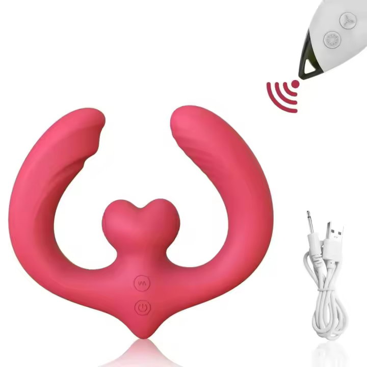 Leten-vibradores consoladores con correa sin tirantes para mujer, juguetes sexuales eróticos para lesbianas con doble cabeza, juguetes sexuales para adultos para parejas - 1