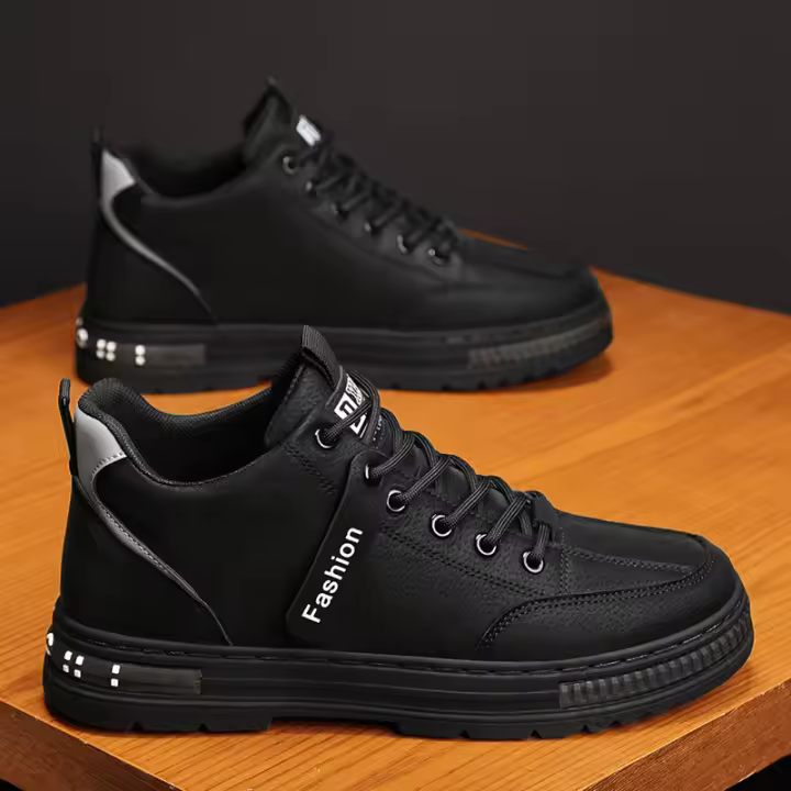Zapatos de hombre nuevo sitio de trabajo resistente al agua antideslizante resistente al desgaste zapatos de seguridad laboral p - 1