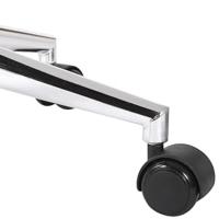 Silla de Oficina Giratoria Burbank Material de Cuero Sintético Estructura de Madera y Base de Metal - details 4