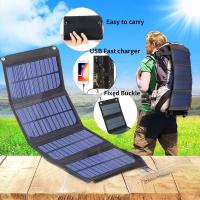 Panel Solar plegable, fuente de alimentación portátil, resistente al agua, pequeño generador, cargador para exteriores - details 5