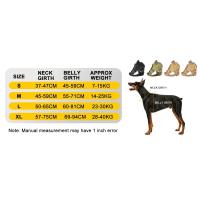 Chaleco Táctico para Perros Arnés Entrenamiento Seguro para Perros Dobermán, Pinscher, Granes y Medianos Resistente a Explosiones - details 0